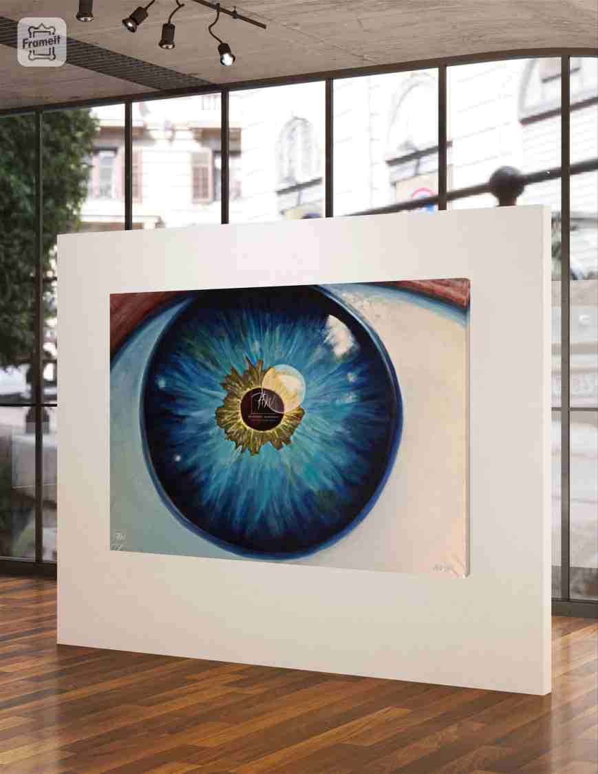 "Lichtblick", Öl auf Leinwand, 140 x 100 cm