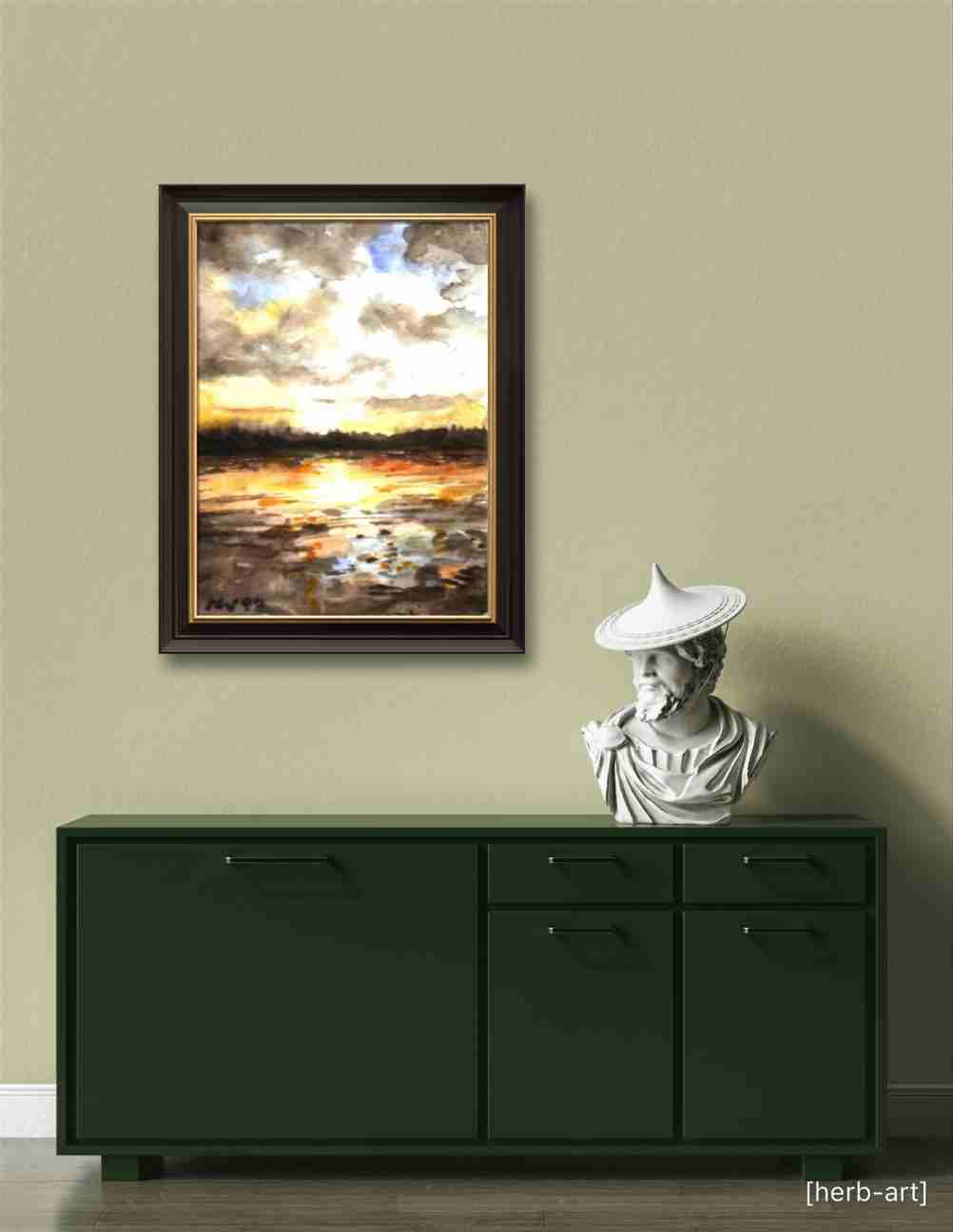 Sunset am Starnberger See