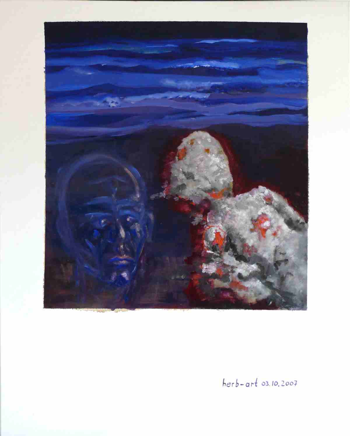 Selbstportrait von herb-art am 03.10.2007.