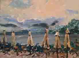 Blick auf den Ossiacher See