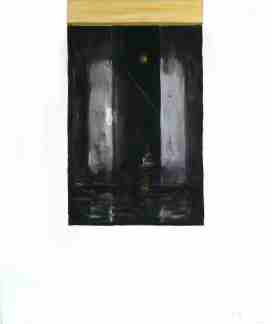 Hafeneinfahrt, ölgemälde von Dr. Herbert Wiedergut