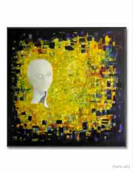 Selbstportrait und Maske