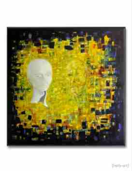 Selbstportrait und Maske