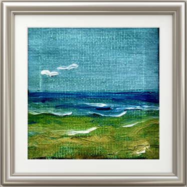 Miniaturbild in Acryl von Dr. Herbert Wiedergut