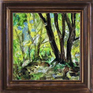 Miniatur in Acryl von [herb-art] Wiedergut