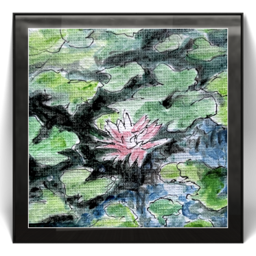 Miniatur in Acrylmalerei von [hgerb-art] Wiedergutz