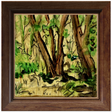 Miniatur in Acrylmalerei von [herb-art] Wiedergut