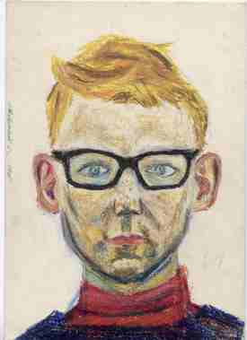 Selbstportrait Dr. Herbert Wiedergut, 1965