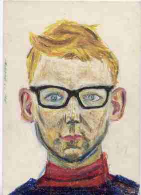 Selbstportrait Dr. Herbert Wiedergut, 1965