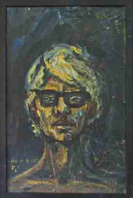 Selbstportrait in Öl