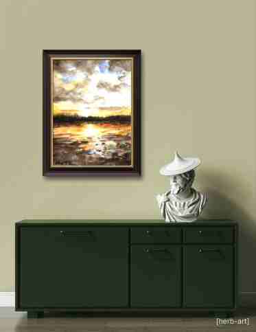 Sunset am Starnberger See