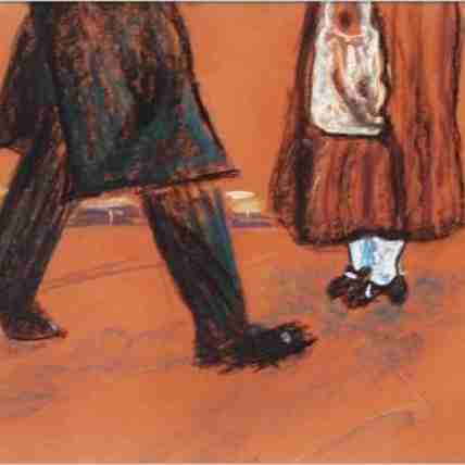 Figurative Pastellmalerei